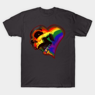 Heart Skull : Pride 2 T-Shirt